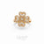 UBAN Jewels™ Radiant Lucky Clover Spinner Ring - Stainless Steel & Anti-Tarnish