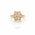 UBAN Jewels™ Radiant Bloom Crystal Spinner Ring - Anti-Tarnish & Adjustable