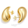 UBAN Jewels™ Vintage Emerald Sunburst Drop Earrings - 18k Gold-Plated Stainless Steel Carved Statement Earrings