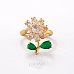 UBANjewels™ Blooming Flower Spinner Ring (Adjustable & Anti-Anxiety)